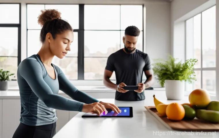 스포츠재활 사례  아마추어 운동선수 - Prompt 1: Data-Driven Recovery in a Modern Home Setting**